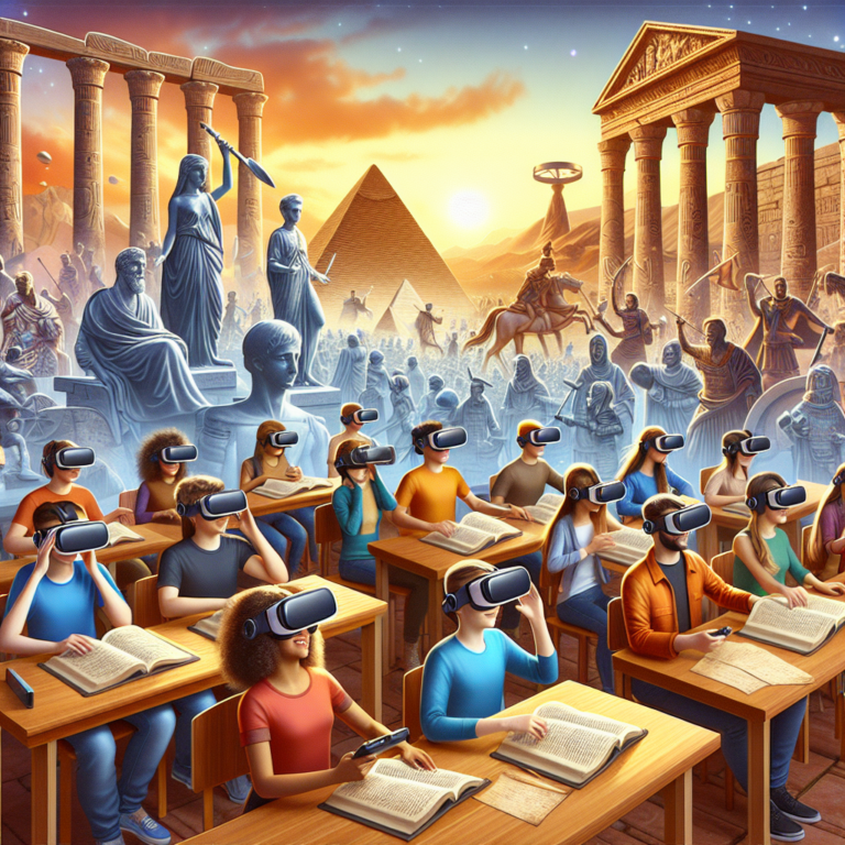 Revolutionizing History Education with Virtual Reality Experiences