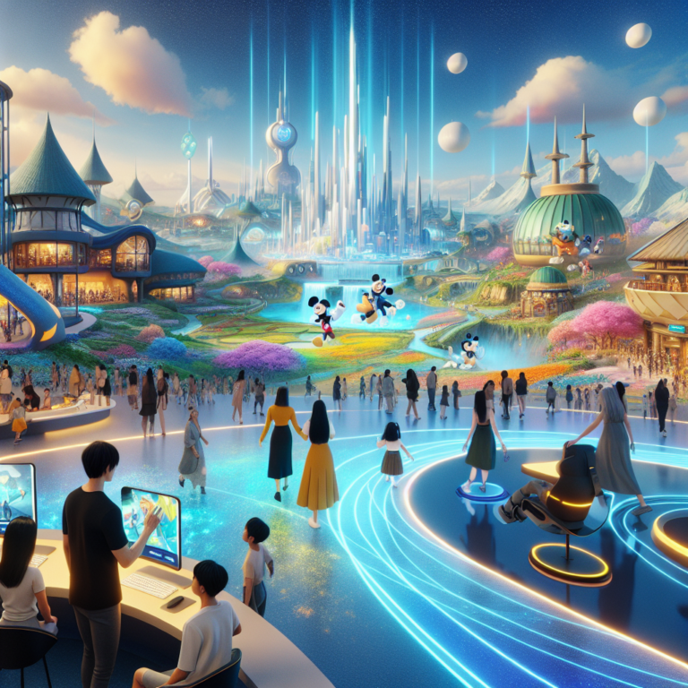 What If Disney and Microsoft Created an Immersive XR Theme Park?